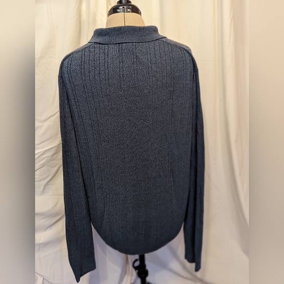 Dockers XL collared poloknit sweater - Picture 3 of 4